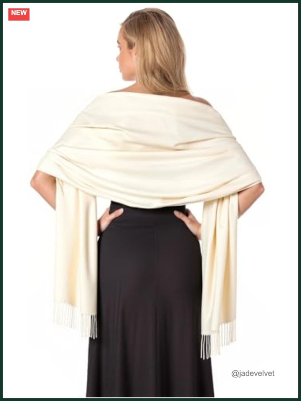 Extra Large Soft Cashmere Feel Pashmina Shawl Wrap Scarf Women Wedding
